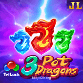 3 Pot Dragons Slot Banner on kkkjili29